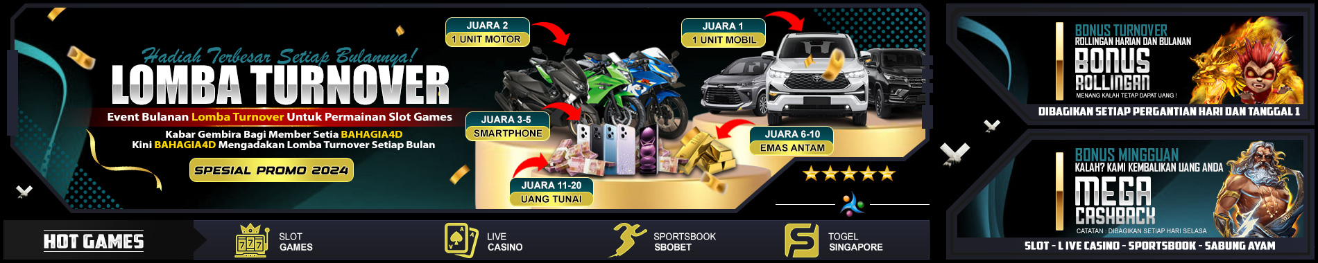 bahagia4d slot online terpercaya |  Event cashback dan rollingan setiap hari